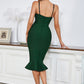 Green Mermaid Celebrity Dress